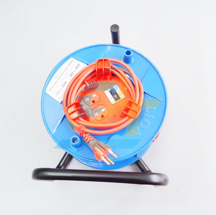 Ổ cắm quay tay kiểu Rulo 15m 20A LiOA HYBRID-15M-20A