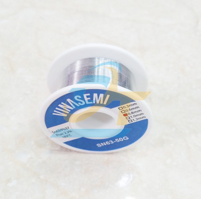 Thiếc hàn Vinasemi 63% 0.8mm 50g
