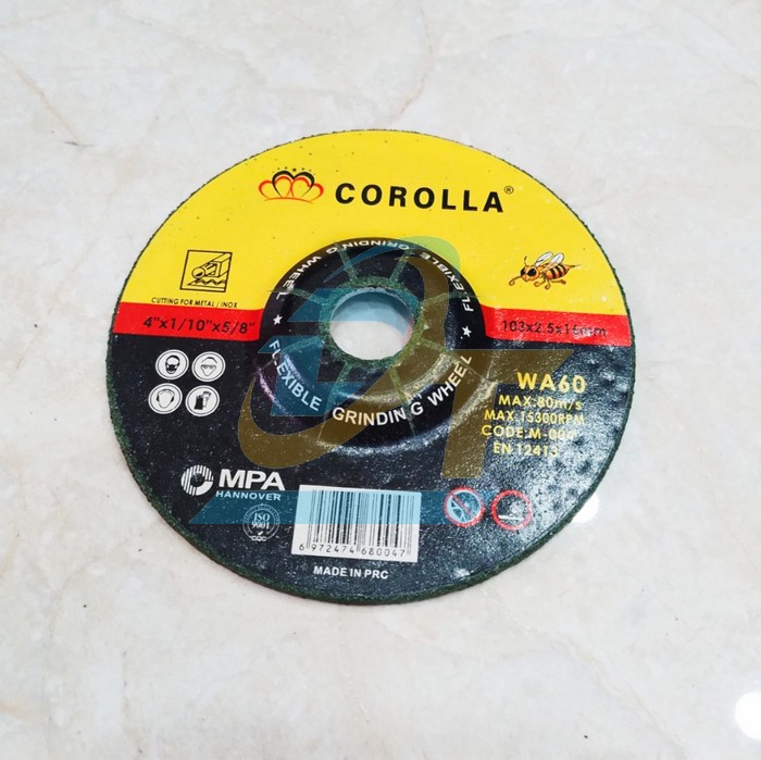 Đá mài vảy cá inox Corolla 100x2.5(3)x16