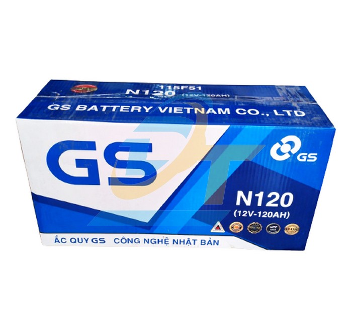 Ắc quy nước GS N120 (12V-120Ah)