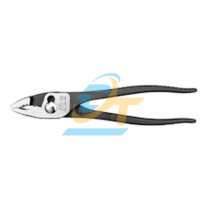 Kìm cá sấu răng cưa chéo cán trần Tsunoda S-PL-200X