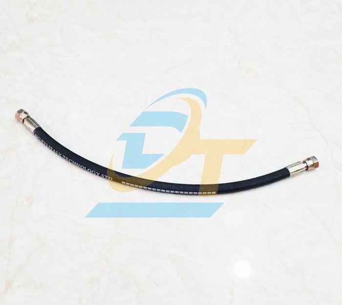 Ống tuy ô thủy lực 1/4"x1000mm bấm 2 đầu ren trong 13 côn lõm