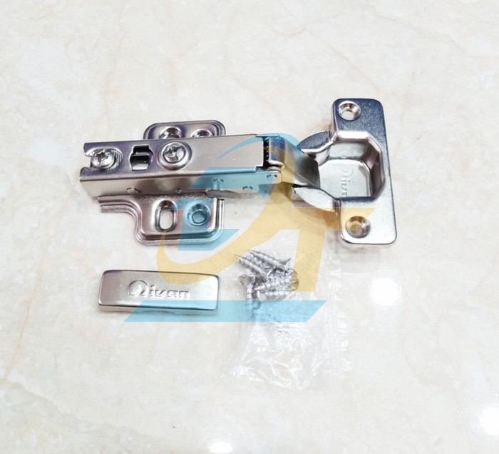 Bản lề bật giảm chấn Ivan 01418.001 NP ken bóng thẳng