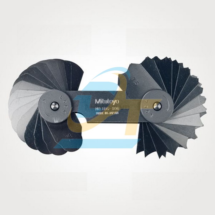 Bộ dưỡng đo bán kính 32 lá 7.5-15mm Mitutoyo 186-106