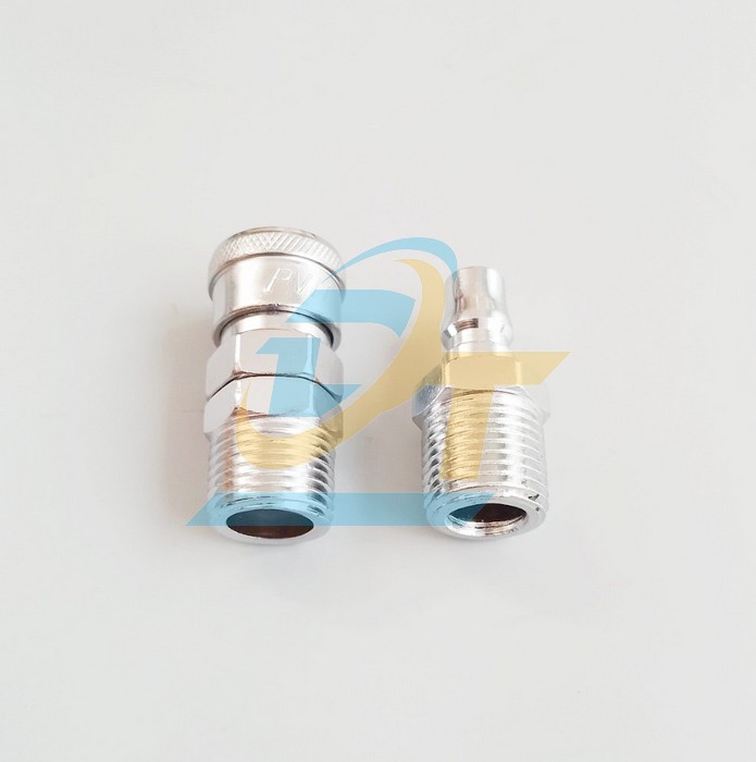Bộ khớp nối nhanh khí nén SM30 + PM30 (Ren ngoài 17 - ống 10mm)