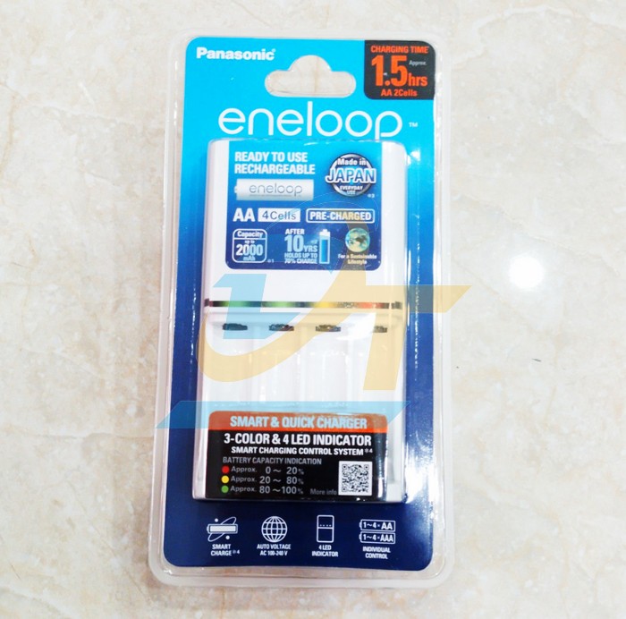 Bộ sạc pin AA Panasonic Eneloop K-KJ55MCC40T