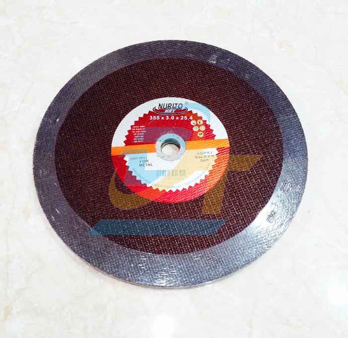 Đá cắt sắt Nurito 355x3x25.4