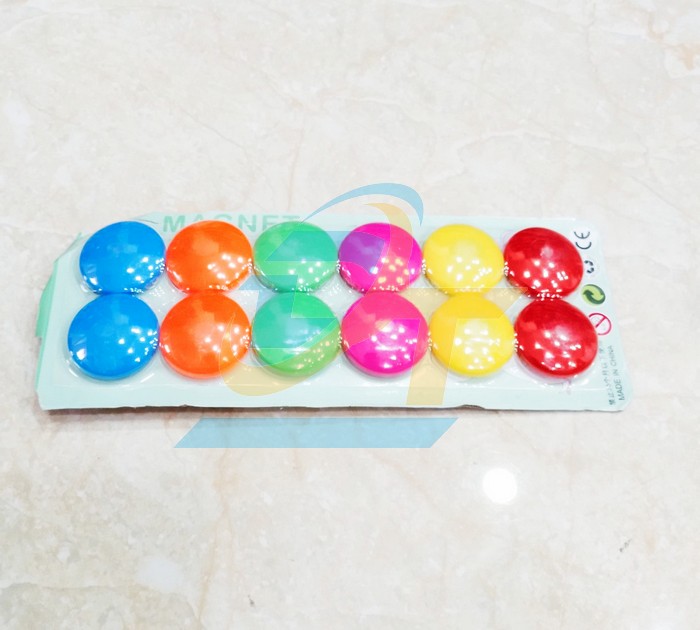 Nam châm tròn đính bảng 30mm