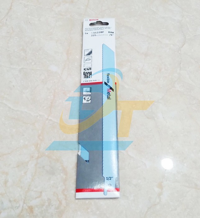 Bộ lưỡi cưa kiếm 5 cây 9"/225x19x0.9mm Bosch S1122BF 2608656019