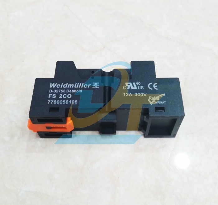 Đế Relay 8 chân dẹp Weidmuller FS 2CO (7760056106)