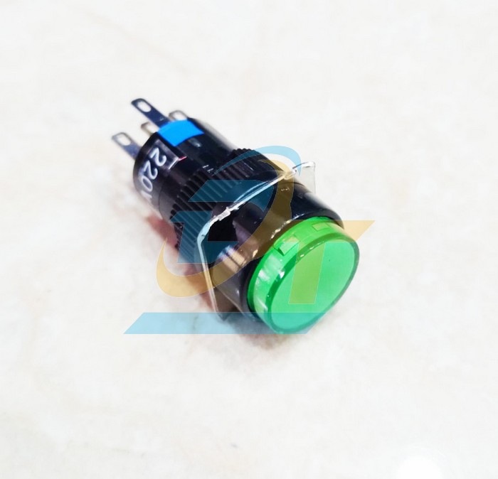 Nút nhấn nhả 220V phi 16mm 5 chân