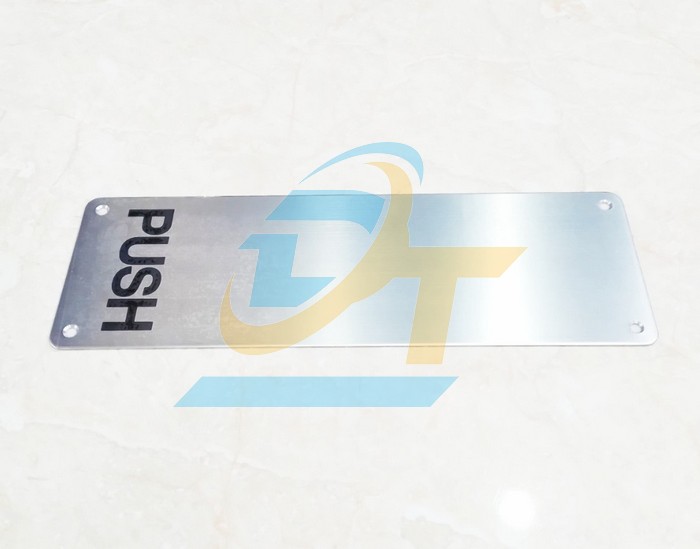 Bảng đẩy cửa Push inox mờ Hafele 987.11.340