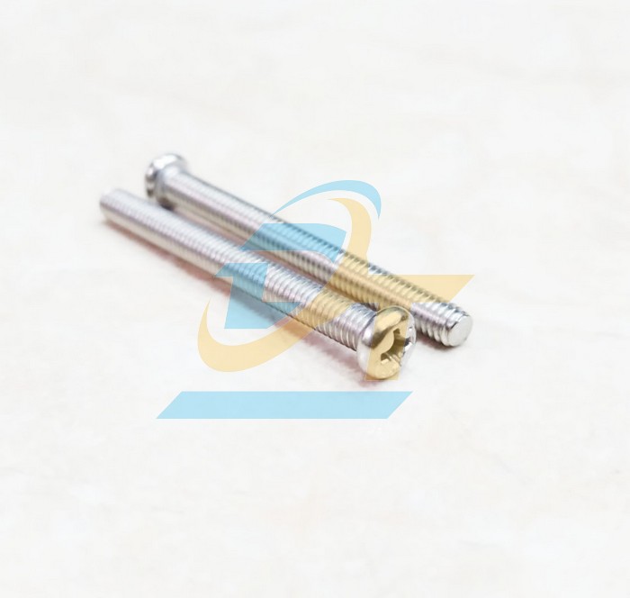 Bulong bake đầu tròn inox 304 M4x40