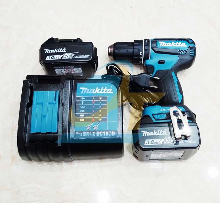 Máy khoan động lực dùng pin 18V Makita DHP485SFE (Kèm 2 pin 3Ah + 1 Sạc)