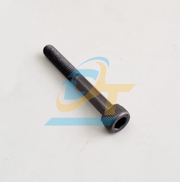 Bulong lục giác chìm đầu trụ thép đen ren lửng M6x200