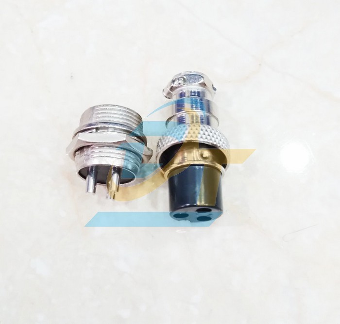 Giắc (Jack) điều khiển 3 chân dây hàn TIG (Đực + Cái)