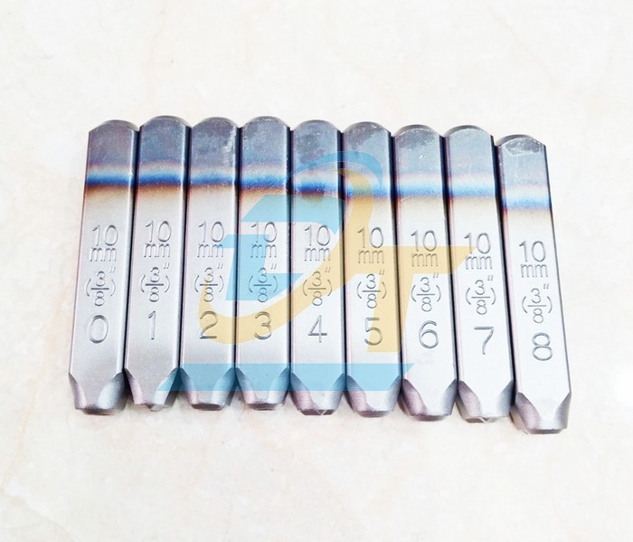 Bộ đóng số xuôi 10mm TOP YC-602-10