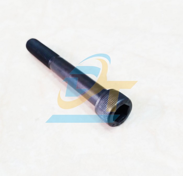 Bulong lục giác chìm đầu trụ thép đen ren lửng M6x70