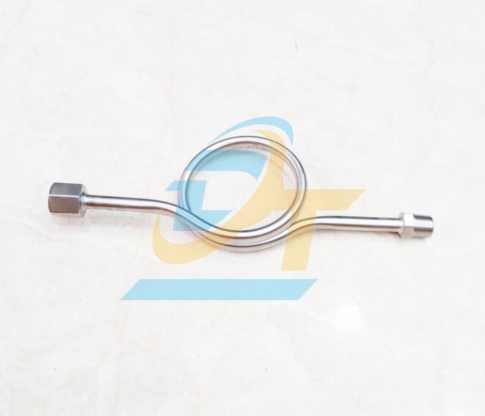Ống xi phông inox 304 ren trong 21 ren ngoài 13