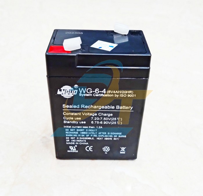 Pin ắc quy dùng cho cân điện tử 6V-4.0AH Wanguo WG-6-4