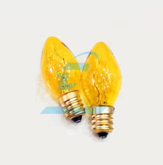Bóng đèn cà na (ớt) sợi đốt màu vàng