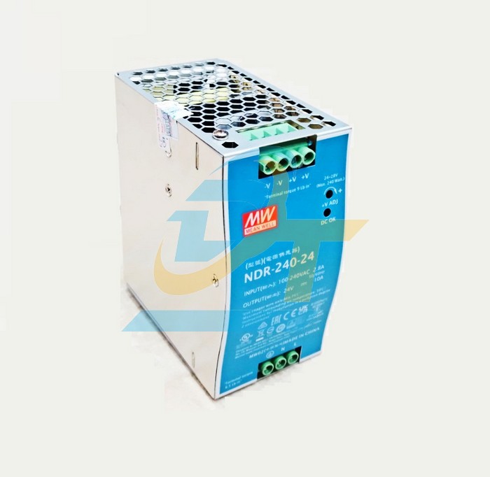 Bộ nguồn  240W 24V 10A Meanwell NDR-240-24