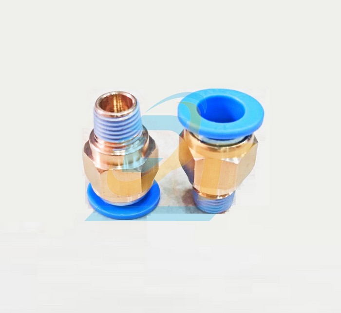 Đầu nối hơi thẳng ren ngoài 13 ống 12 Sang-A GPC1202