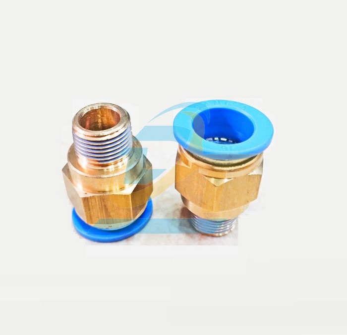 Đầu nối hơi thẳng ren ngoài 17 ống 16 Sang-A GPC1603