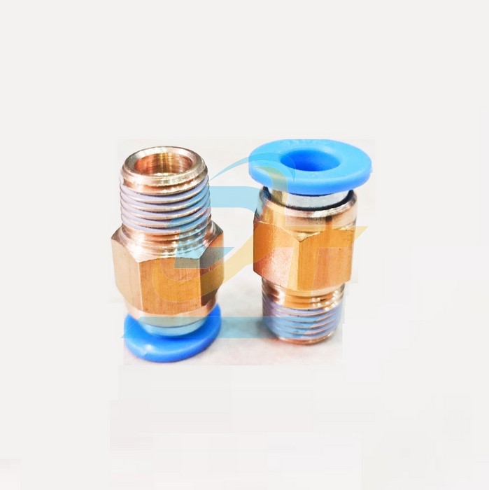 Đầu nối hơi thẳng ren ngoài 9.6 ống 6 Sang-A GPC0601