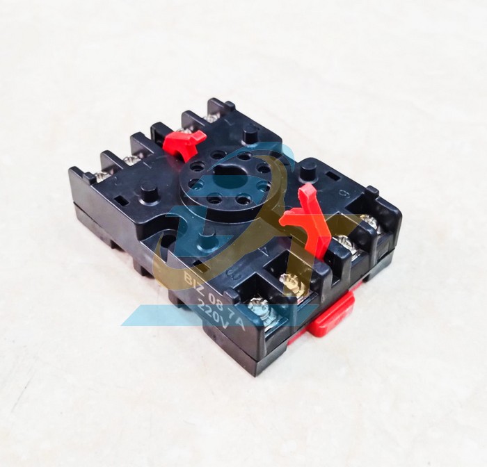 Đế relay 8 chân tròn 220V 7A Hanyoung BIZ08