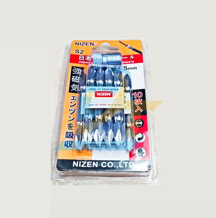 Mũi vít 2 đầu S2 Nizen PH2x65mm