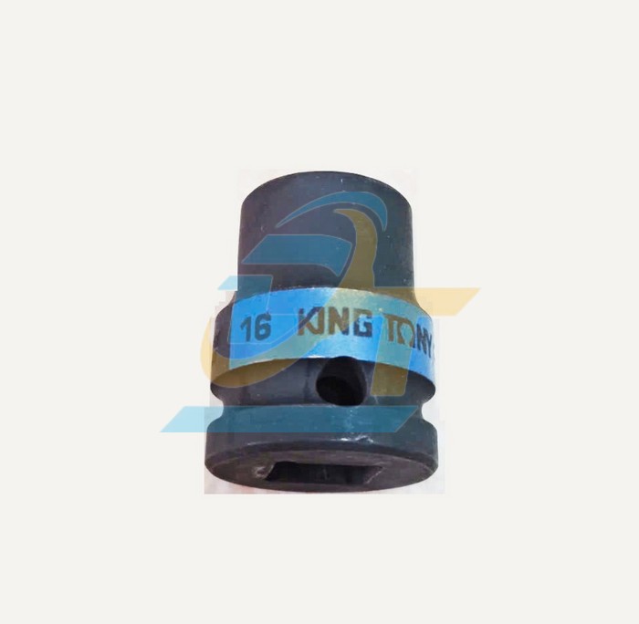 Đầu tuýp đen 1/2'' ra lục giác 16mm Kingtony 453516M