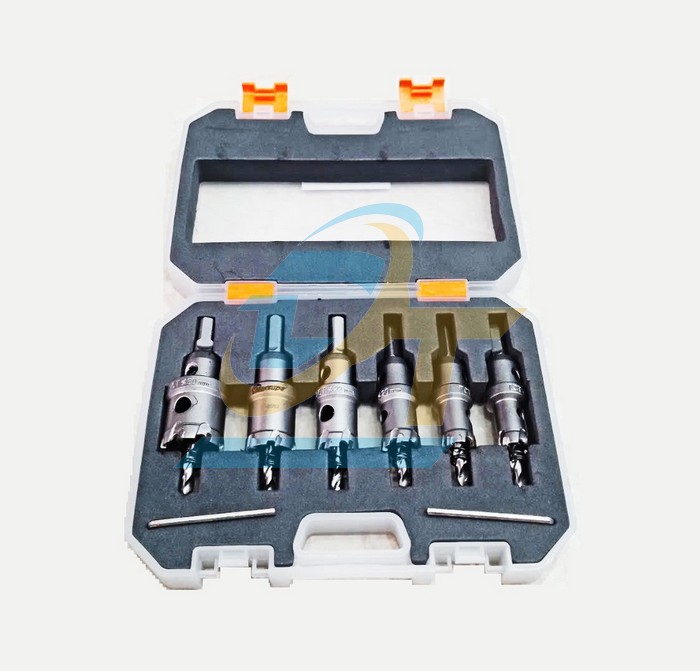 Bộ 6 mũi khoét sắt Maxsupe 16-30mm