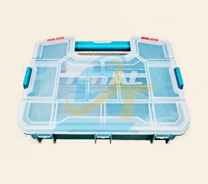Hộp nhựa nhiều ngăn đựng linh kiện 15" (370x290x65mm) Total TPBX1151