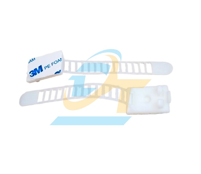 Kẹp dán dây rút cố định dây điện 30x21mm dài 9cm