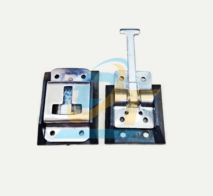 Móc khóa thùng xe tải chữ T inox 430 (Loại dài)