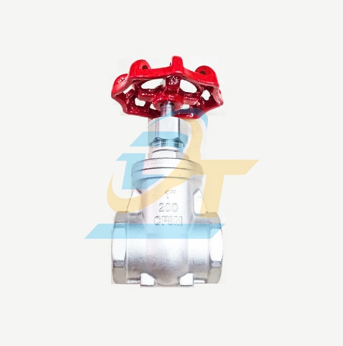 Van cửa inox 304 nối ren DN25 - Phi 34