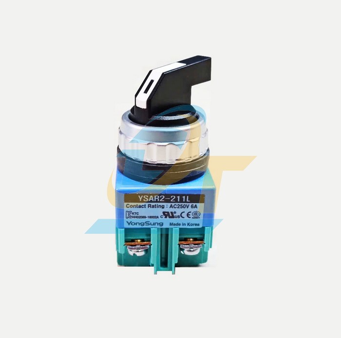Công tắc xoay 3 vị trí phi 25 250V Yongsung YSAR2-211L