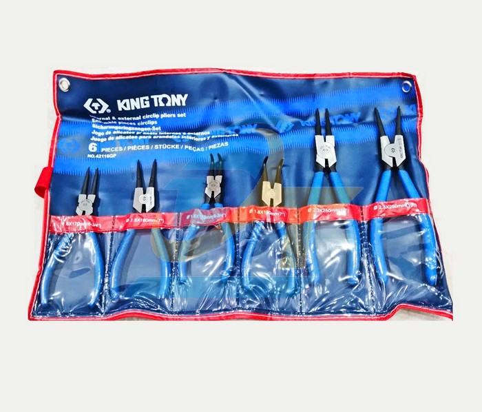 Bộ kìm mở phe 6 chi tiết Kingtony 42116GP