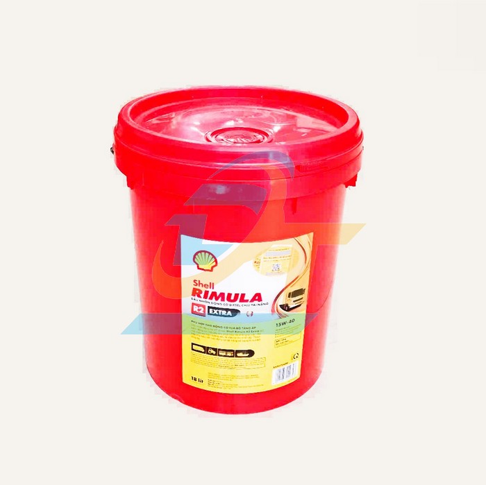 Dầu động cơ Shell Rimula R2 Extra 15W-40 18L