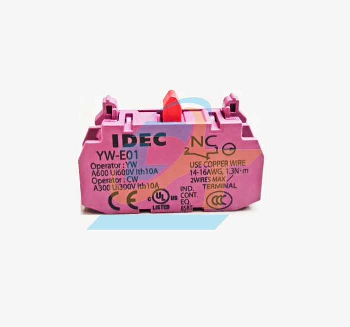Tiếp điểm phụ Idec YW-E01