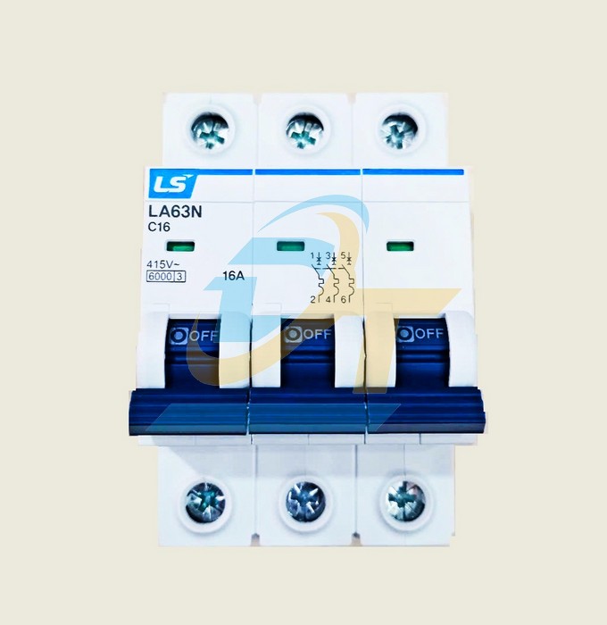 Cầu dao tự động (MCB) LS LA63N 3P 16A