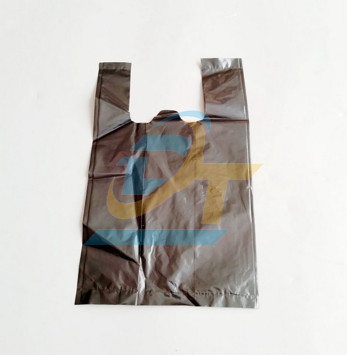 Túi nilon đen có quai 10kg 35x60cm