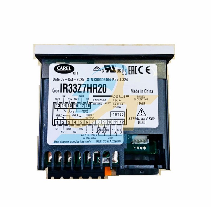 Bộ điều khiển nhiệt độ 230V Carel IR33Z7HR20