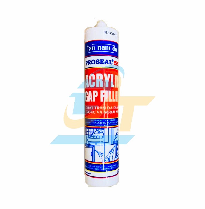 Keo silicon Proseal 55 Acrylic Gap Filler 300ml - M&agrave;u trắng sữa