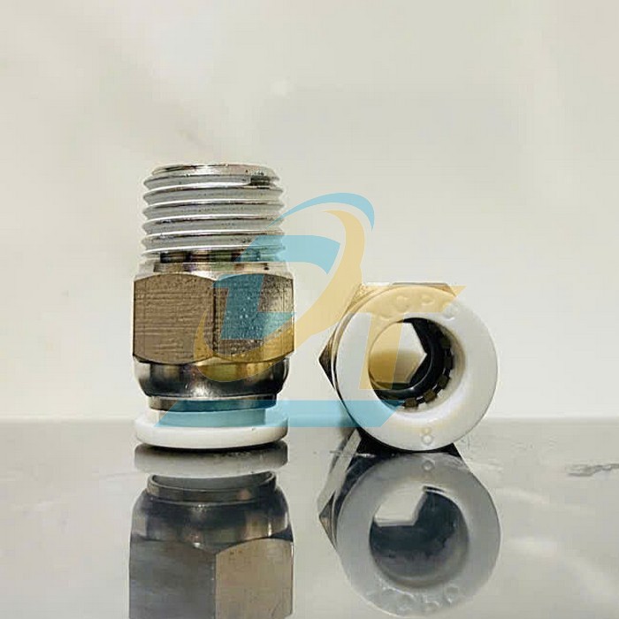 Đầu nối hơi thẳng ren ngo&agrave;i 13 ống 8 XCPC XPC08-02