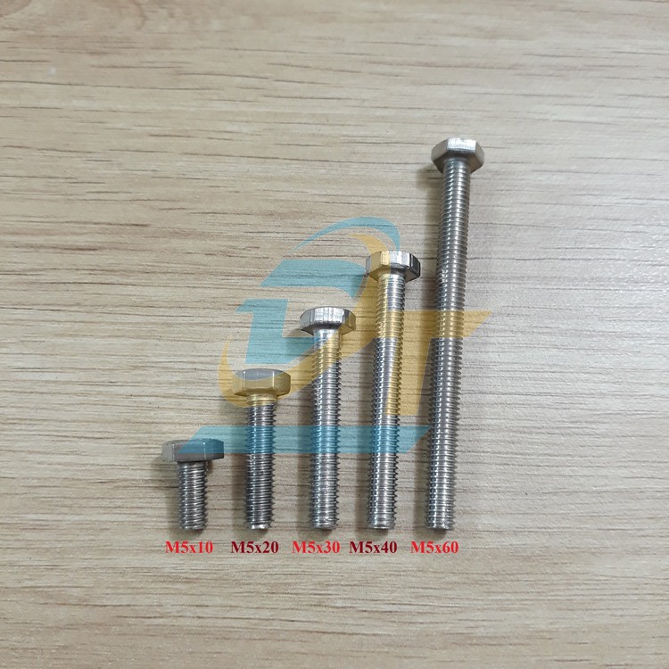 Bulong + con tán inox 201 M5x30  VietNam | Giá rẻ nhất - Công Ty TNHH Thương Mại Dịch Vụ Đạt Tâm