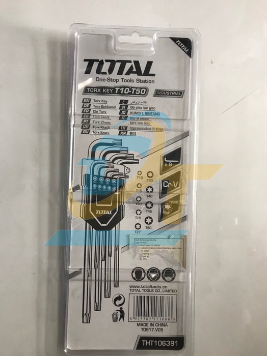 Bộ lục giác bông dài 9 chi tiết Total THT106391 (T10-T50) THT106391 Total | Giá rẻ nhất - Công Ty TNHH Thương Mại Dịch Vụ Đạt Tâm