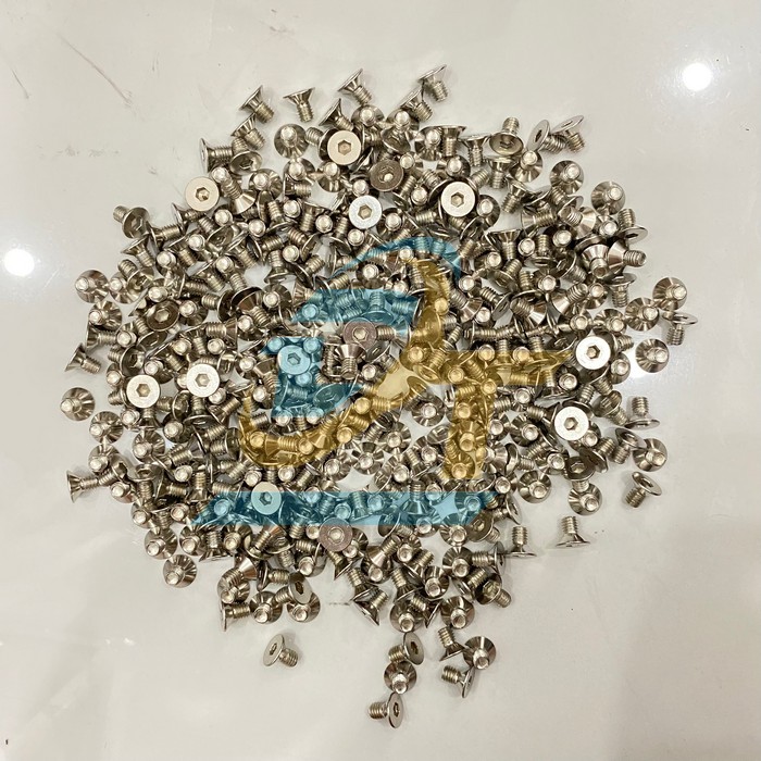 Bulong lục giác chìm đầu côn inox 201 M6x10  VietNam | Giá rẻ nhất - Công Ty TNHH Thương Mại Dịch Vụ Đạt Tâm