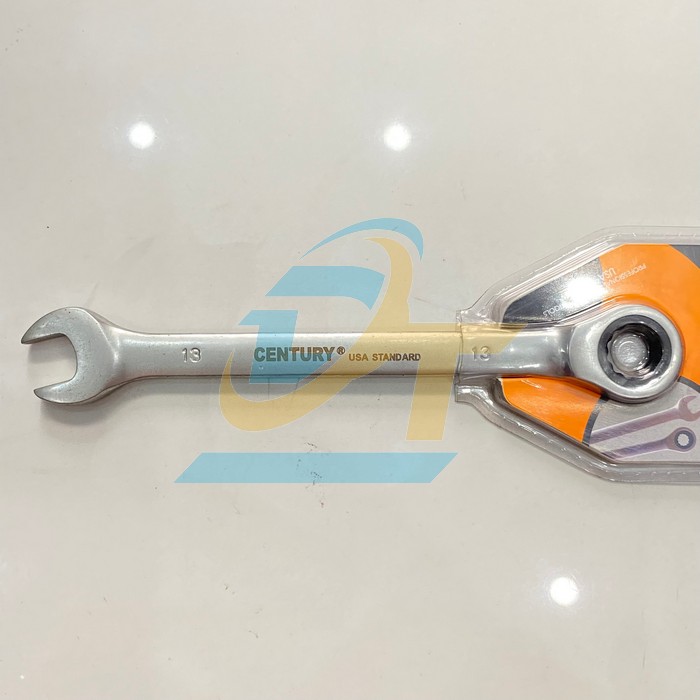 Cờ lê vòng miệng tự động không đảo chiều 13mm CENTURY 101226-13MM 101226-13MM Century | Giá rẻ nhất - Công Ty TNHH Thương Mại Dịch Vụ Đạt Tâm
